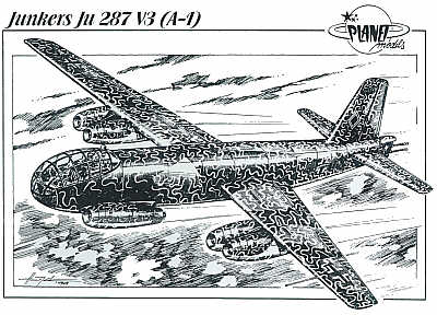 Planet Models Junkers Ju-287V-3 (A-1)- PLA06872 - Aircraft Kits