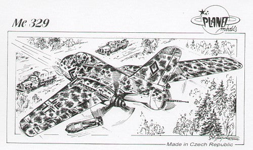 Messerschmitt Me-329 with decals