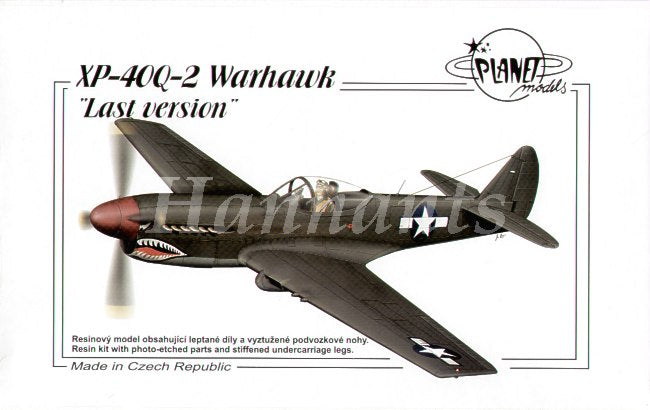 Planet Models Curtiss XP-40Q2 Warhawk - PLA10448 - Aircraft Kits