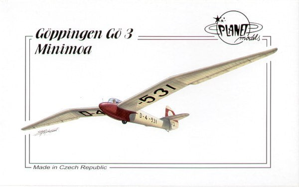 Goppingen Go-3 'Minimoa' glider (gliders)