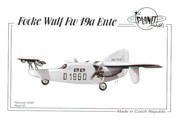 Focke-Wulf Fw-19a Ente.