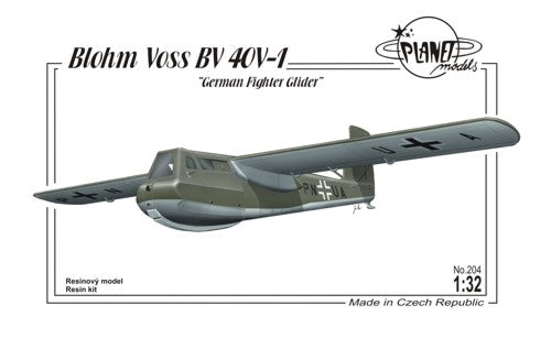 Blohm-und-Voss Bv-40V-1 German Fighter Glider