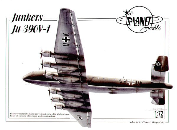 Planet Models Junkers Ju-390V-1- PLA20972 - Aircraft Kits