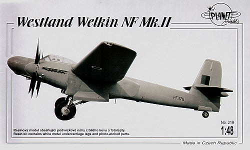 Planet Models Westland Welkin NF.II- PLA21948 - Aircraft Kits