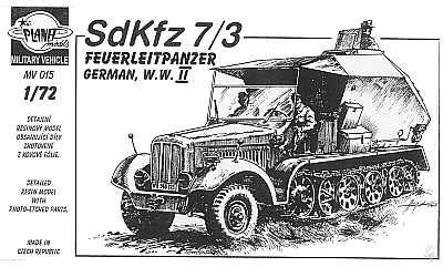 Sd.Kfz.7/3 Feuerleitpanzer