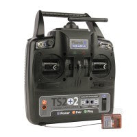 Planet TS2+2 2.4GHz 2-Channel Stick Transmitter with 2 Aux Channels with 6 - PLAT02101 Main