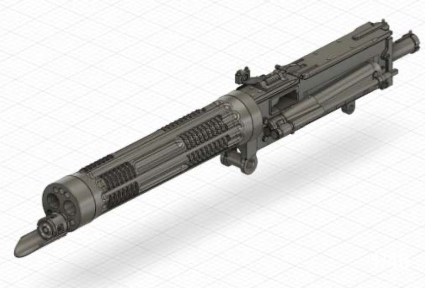 Balloon Buster Vickers Machine gun