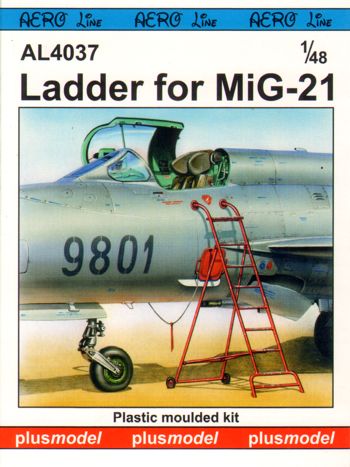 Ladder for Mikoyan MiG-21 (designed to be used with Academy and Eduard kits) [MiG-21MF MiG-21SMT MiG-21BIS MiG-21PFM MiG-21R]