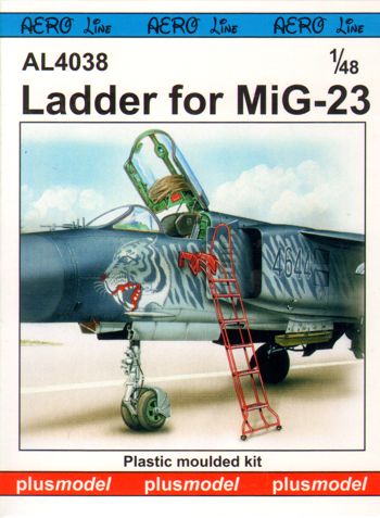 Ladder for Mikoyan MiG-23 (designed to be used with ESCI and Trumpeter kits)[MiG-23M MiG-23MF]