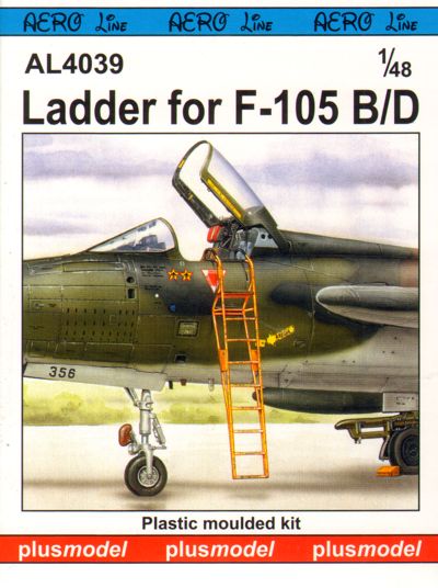 Ladder for Republic F-105B/F-105D (designed to be used with Hobby Boss, Revell and Monogram kits)