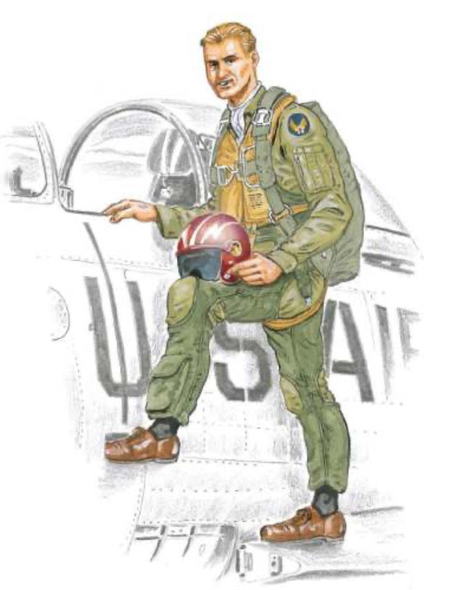 Pilot North-America F-86 Sabre