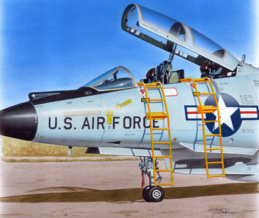 Ladder for McDonnell F-101B Voodoo (designed to be used with Kitty Hawk Models Model, Monogram and Revell kits)