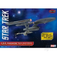 Polar Lights 1:1000 Star Trek TOS USS Enterprise Space Seed Edition Snap Kit POL908M Main