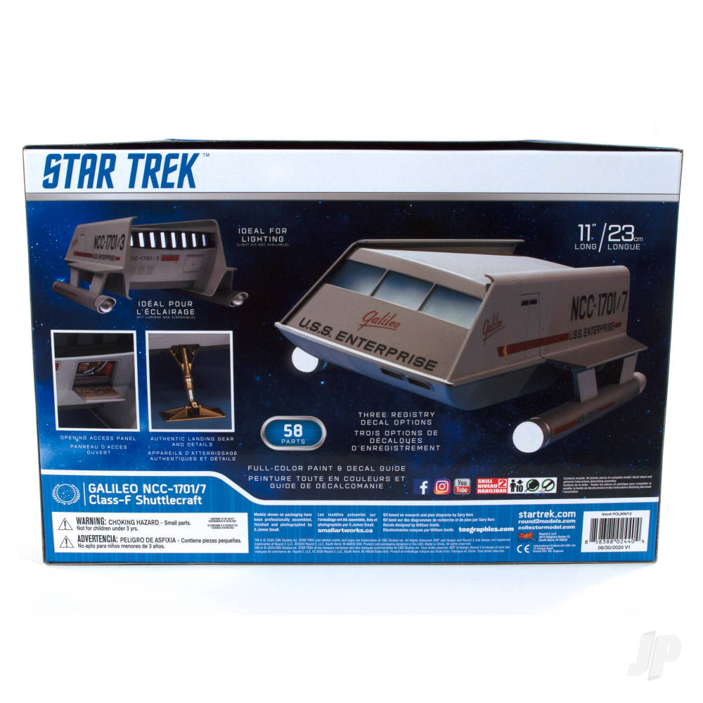 Polar Lights ST:TOS Galileo Shuttle POL909 13