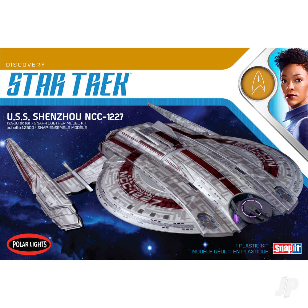 Polar Lights Star Trek USS Shenzhou (Snap) 2T POL967M Main