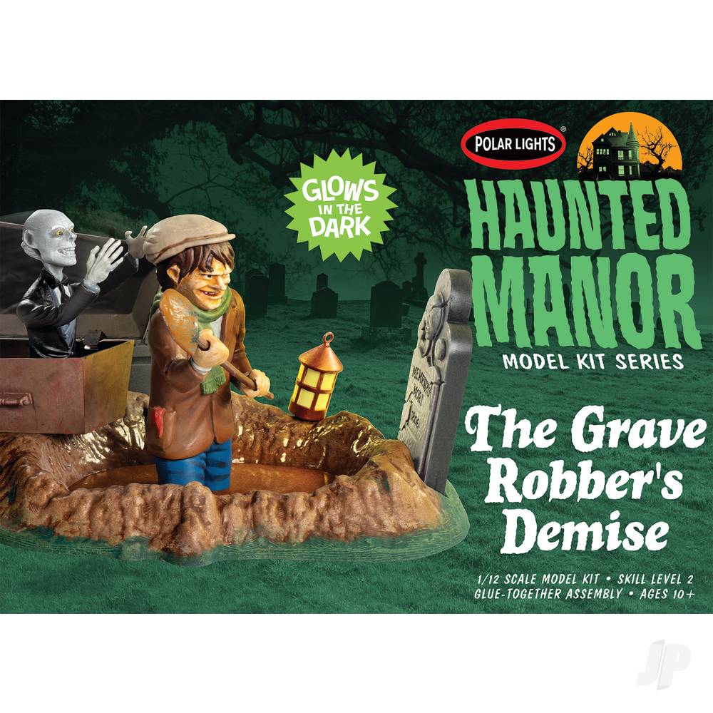 Polar Lights Haunted Manor: The Grave Robber&#39;s Demise POL976 Main