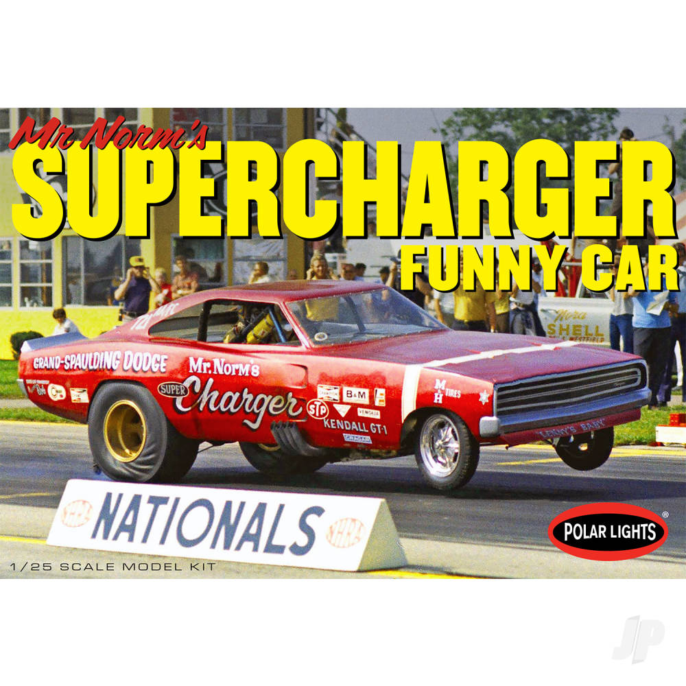 Polar Lights 1969 Dodge Charger Funny Car Mr. Norm POL989