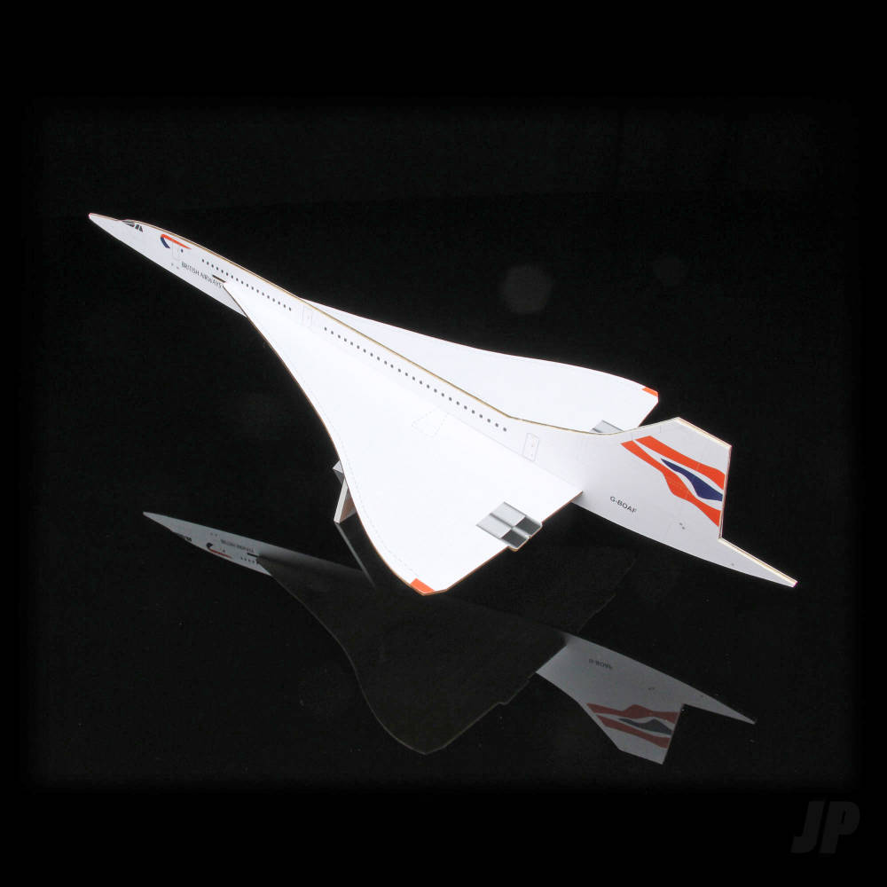 Prestige Models Concorde Alpha Foxtrot 50th Anniversary Edition Free-flight Kit PRS1002 11