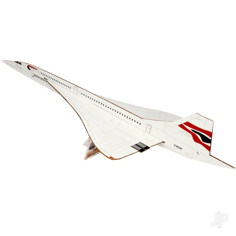 Prestige Models Concorde Alpha Foxtrot 50th Anniversary Edition Free-flight Kit PRS1002 2