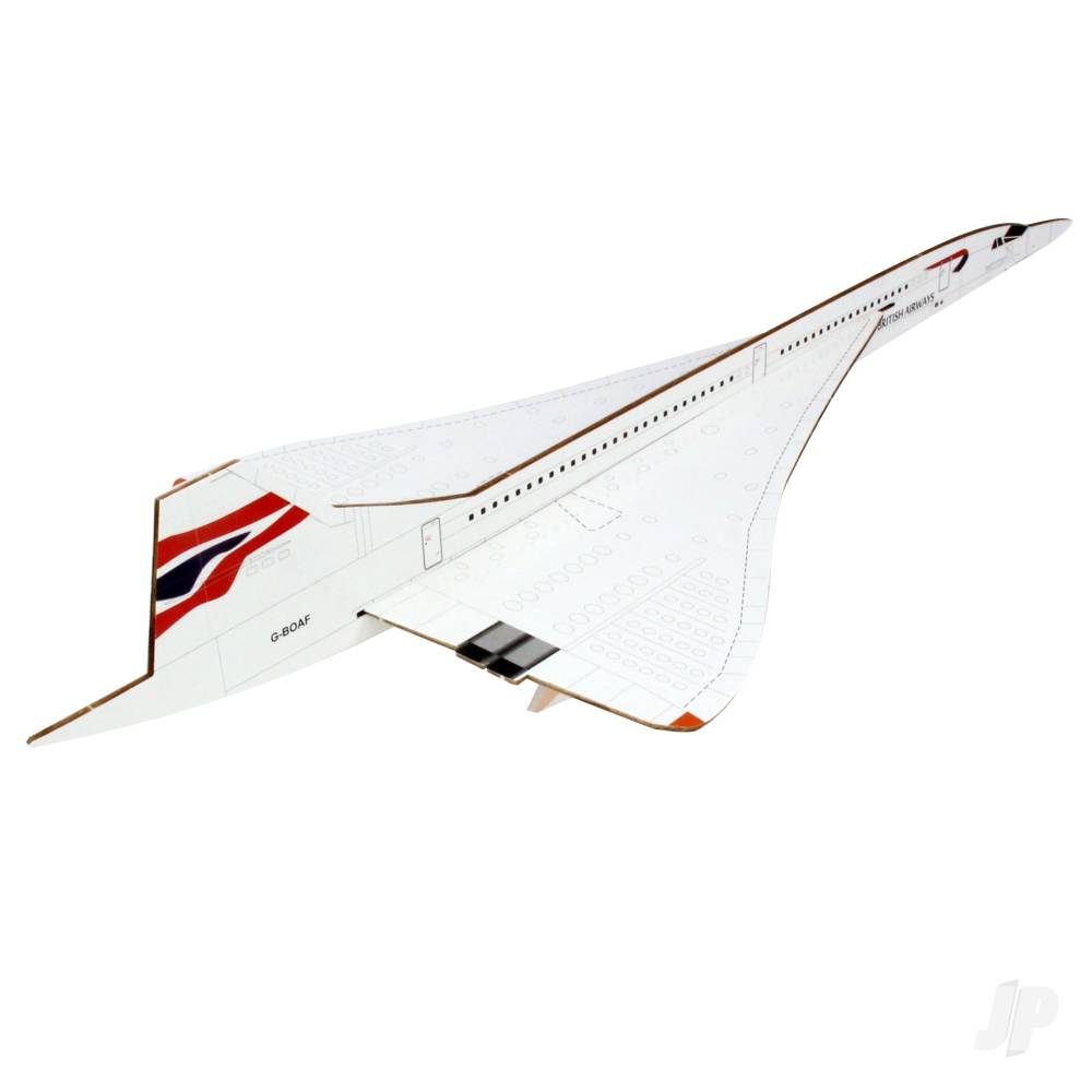 Prestige Models Concorde Alpha Foxtrot 50th Anniversary Edition Free-flight Kit PRS1002 4