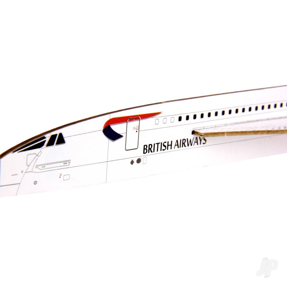 Prestige Models Concorde Alpha Foxtrot 50th Anniversary Edition Free-flight Kit PRS1002 6