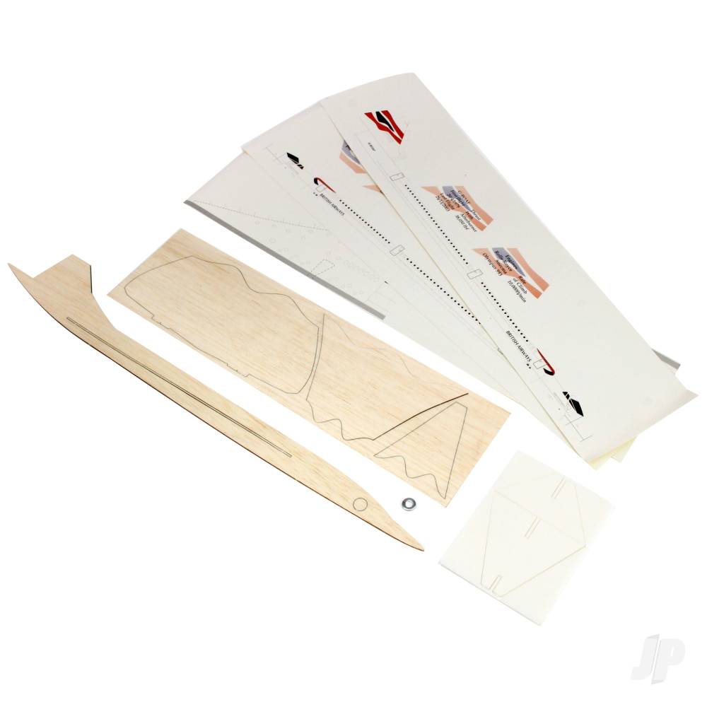 Prestige Models Concorde Alpha Foxtrot 50th Anniversary Edition Free-flight Kit PRS1002 8