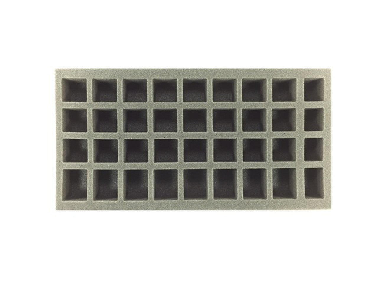 Battle Foam 24 Small 8 Medium 4 X-Small Standing Model Foam Tray (2") BF-BFM-24S8M4XS2