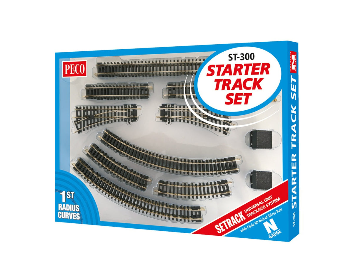 Peco N Gauge Starter Track Set - 1st Radius ST-300