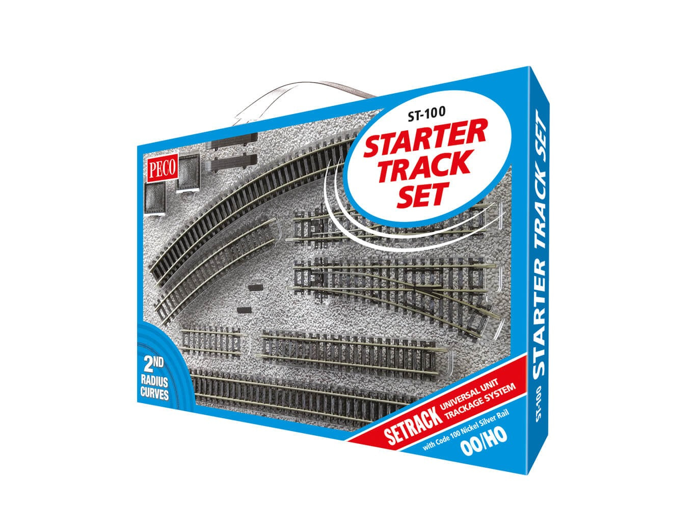 Peco Oo/Ho Gauge Starter Track Set - 2Nd Radius St-100