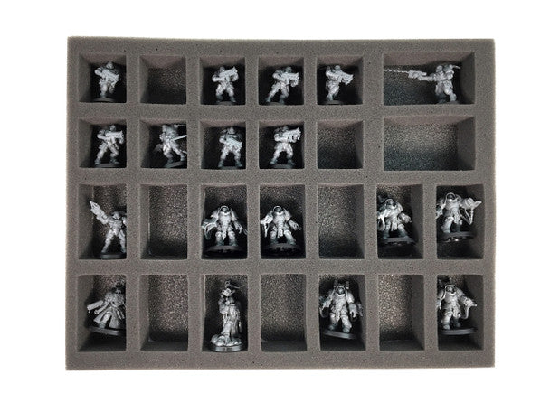 Battle Foam Primaris Marine Beta Troop Foam Tray (1.5") BF-BFL-PRMB