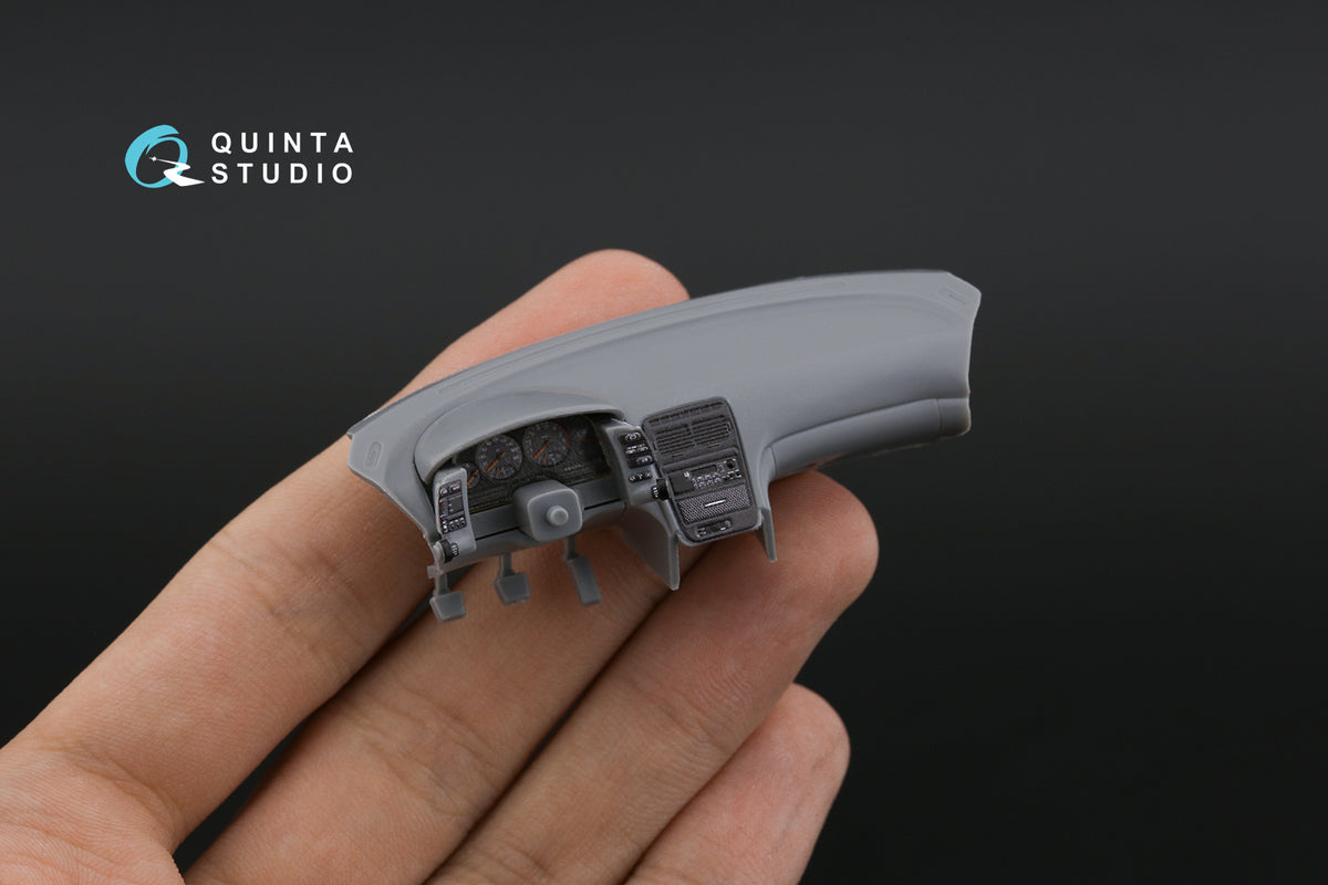 Nissan Fairlady 300ZX Z32 3D-Printed coloured Interior on decal paper (designed to be used with Tamiya kits)
