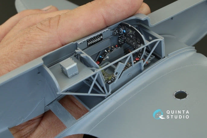 Yakovlev Yak-3 3D-Printed coloured Interior on decal paper (designed to be used with Special Hobby kits)