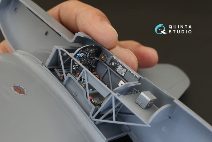 Yakovlev Yak-3 3D-Printed coloured Interior on decal paper (designed to be used with Special Hobby kits)