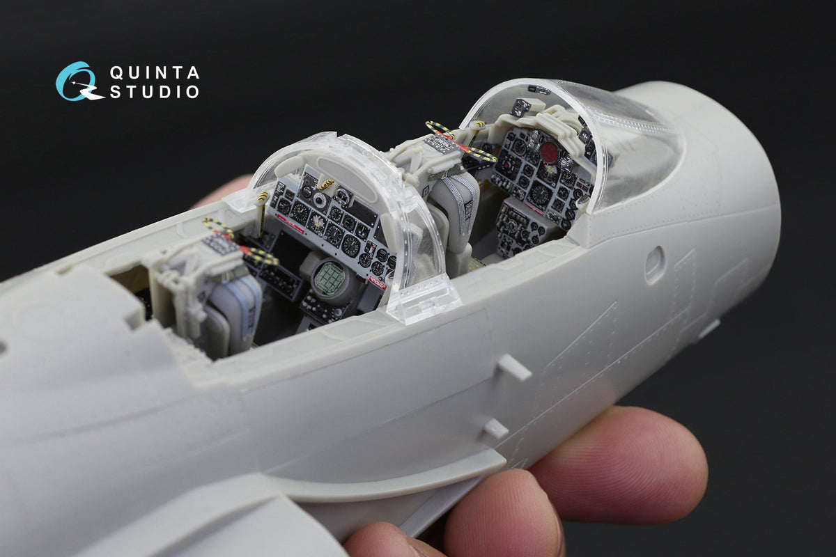 McDonnell F-4D Phantom 3D-Printed coloured Interior on decal paper (designed to be used with Tamiya kits)