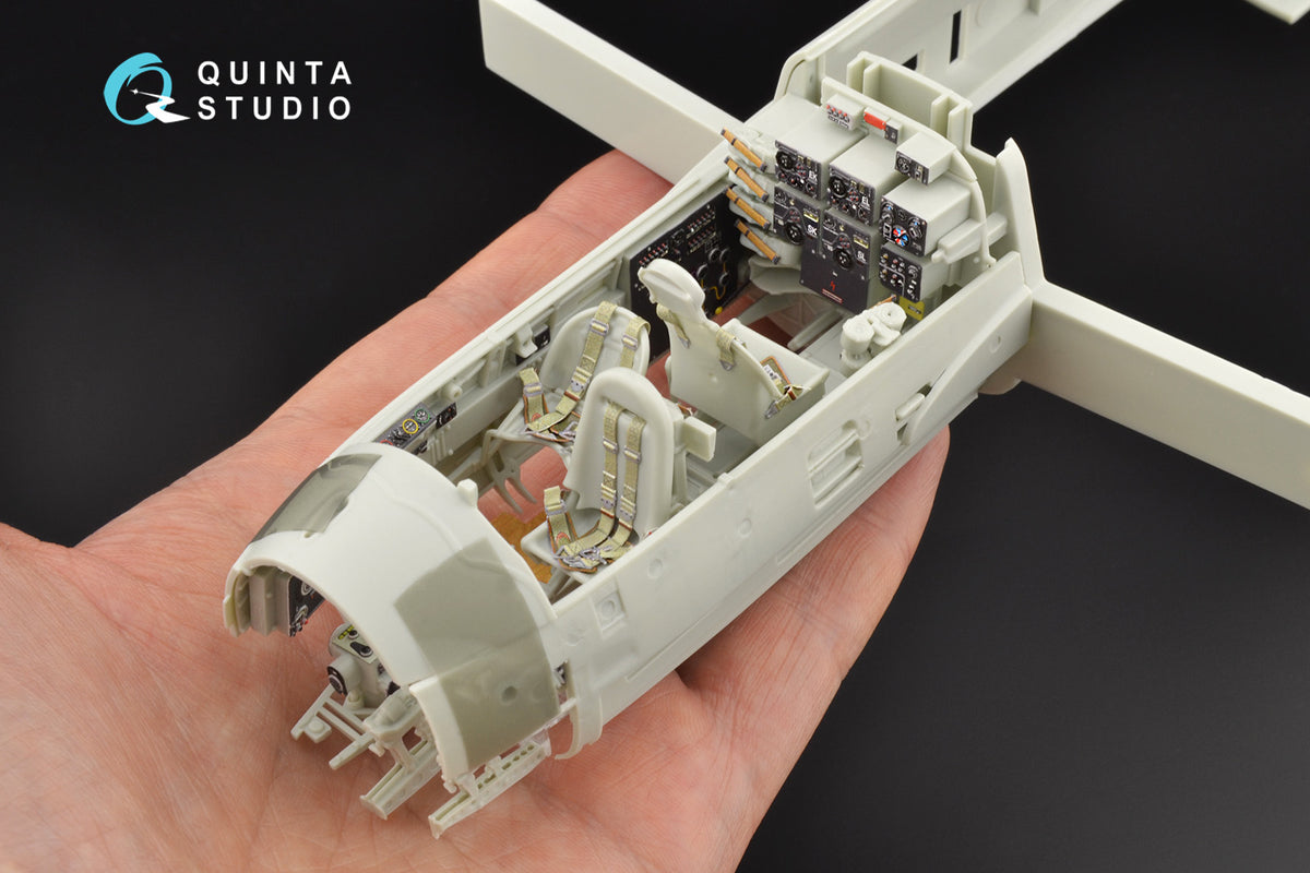Junkers Ju-88A-1 3D-Printed coloured Interior on decal paper (designed to be used with Revell kits)