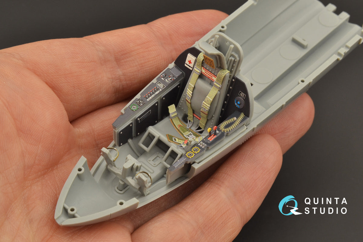 Junkers Ju EF-126 'Elli' / EF-127 'Walli' 3D-Printed coloured Interior on decal paper (designed to be used with Das Werk kits)