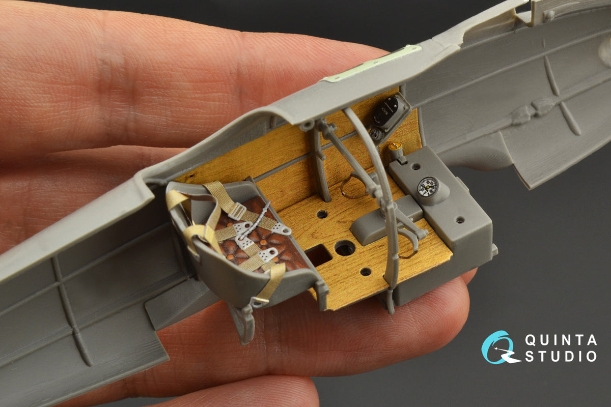 Pfalz D.III 3D-Printed coloured Interior on decal paper (designed to be used with Roden kits)