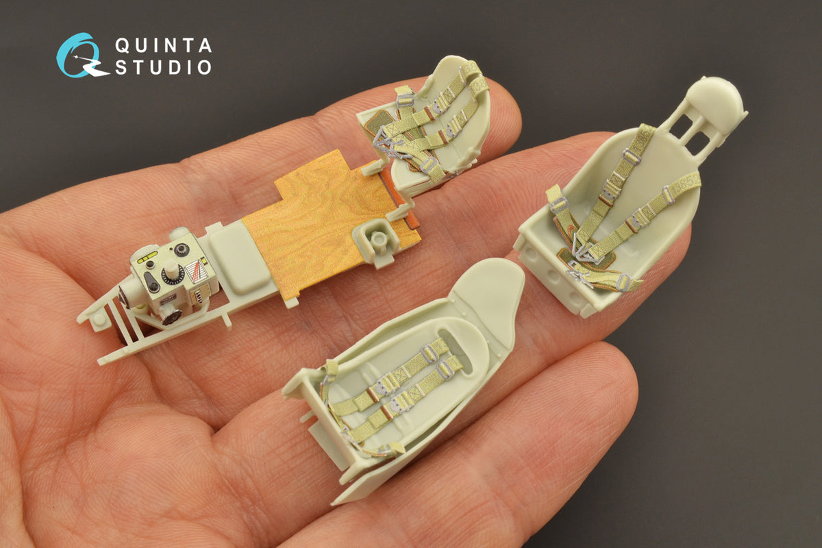 Junkers Ju-88A-4 3D-Printed coloured Interior on decal paper (designed to be used with Revell kits)