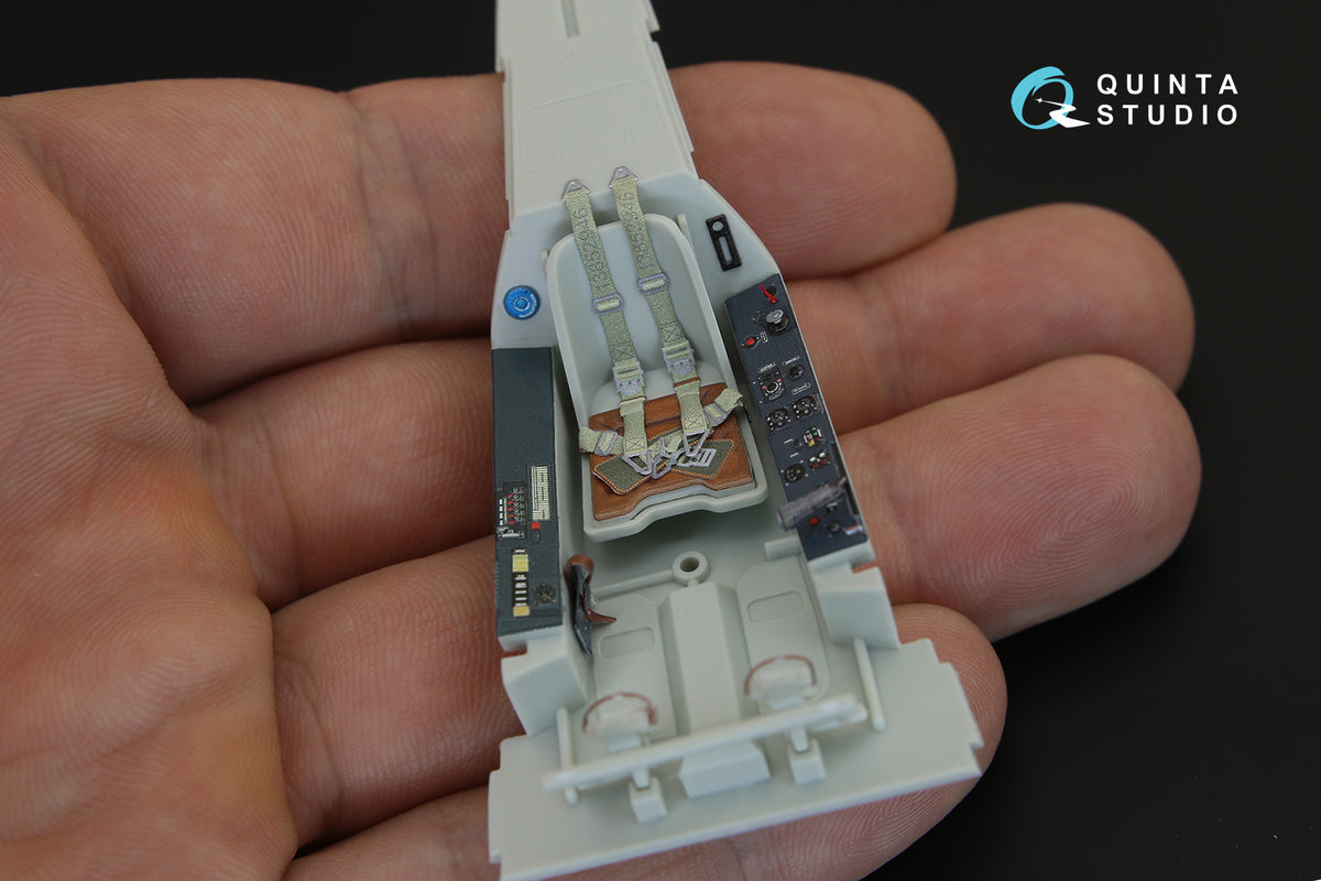 Focke-Wulf Fw-190A-8/A-9 3D-Printed coloured Interior on decal paper (designed to be used with Revell kits)