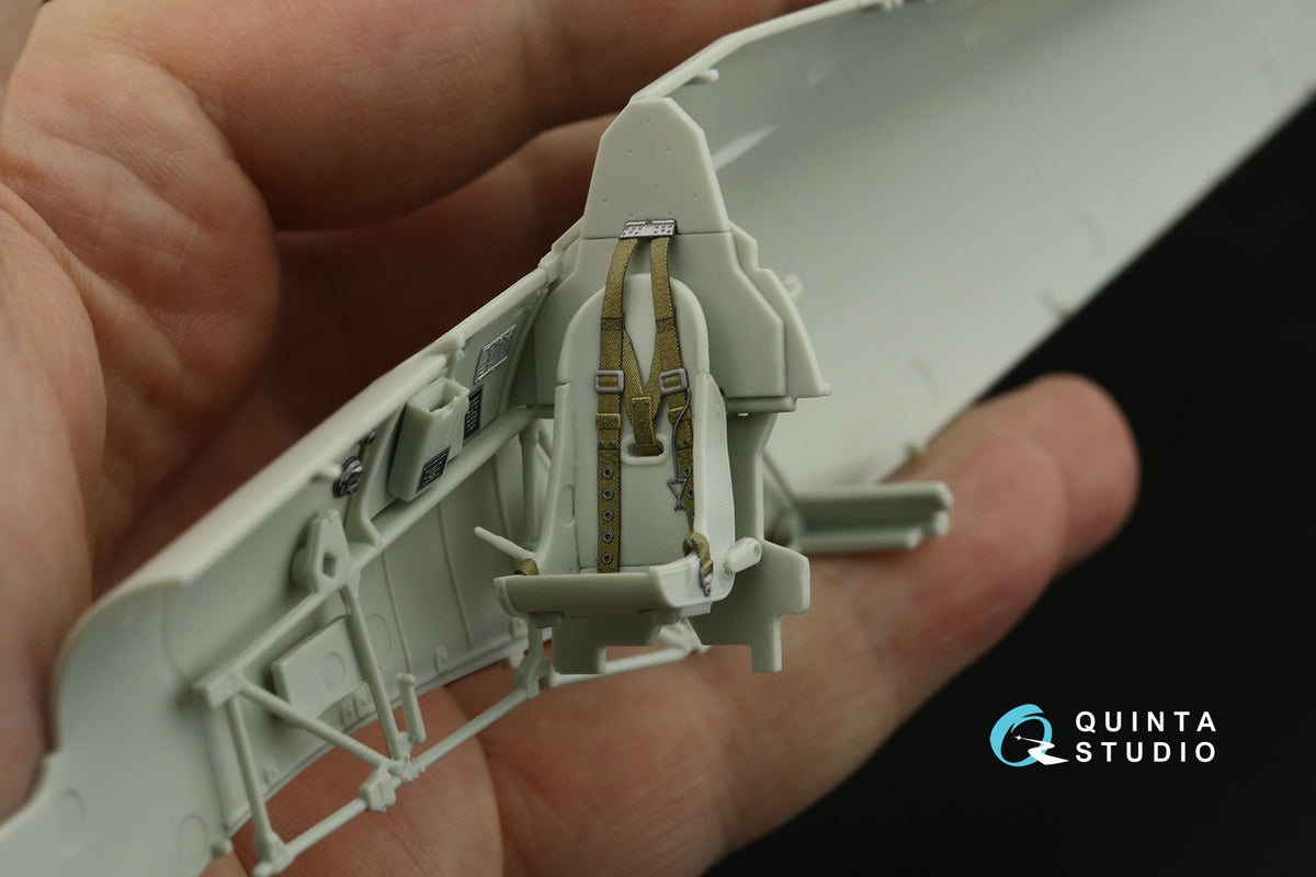 Hawker Hurricane Mk.IIb 3D-Printed coloured Interior on decal paper (designed to be used with Revell kits)