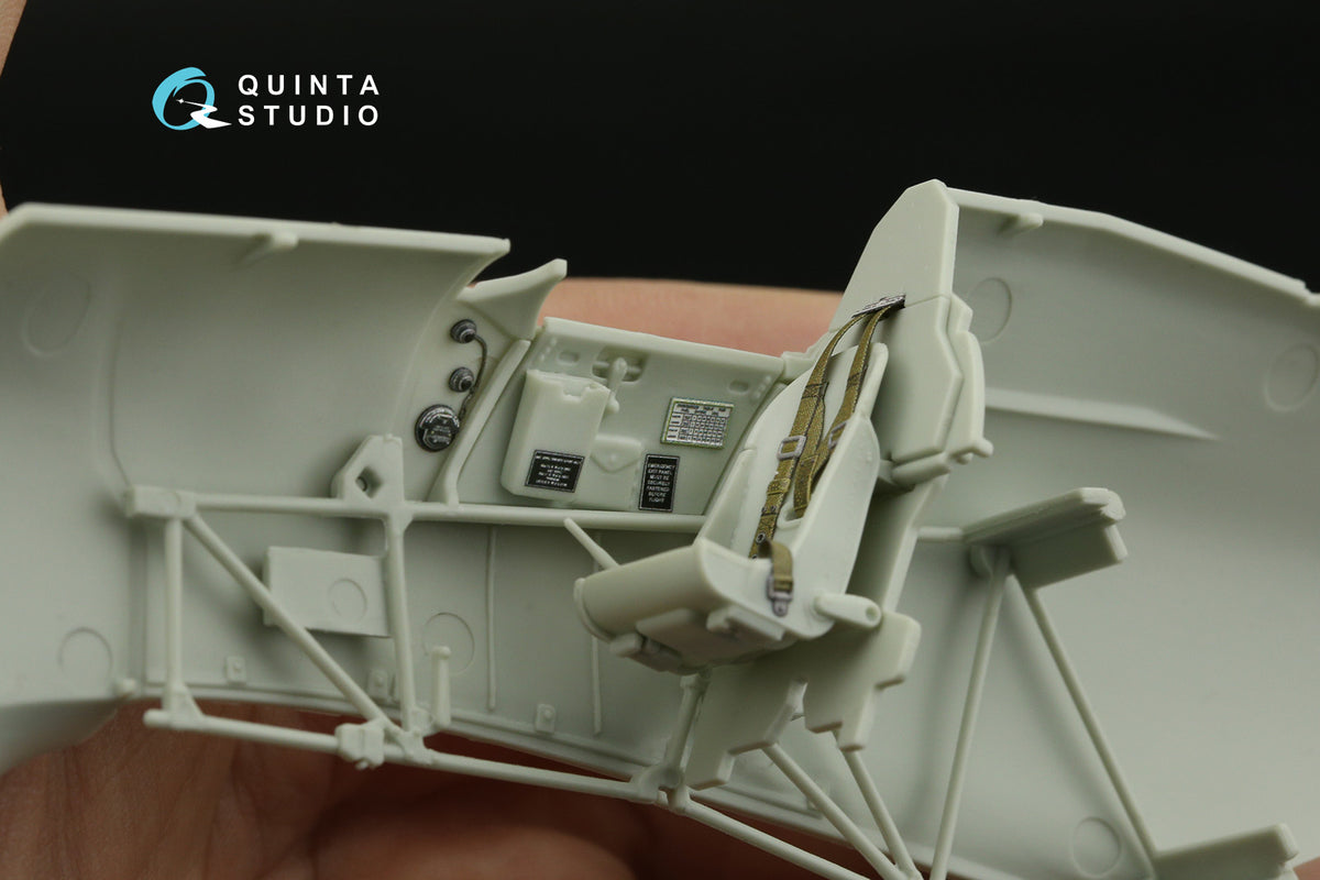 Hawker Hurricane Mk.IIb 3D-Printed coloured Interior on decal paper (designed to be used with Revell kits)
