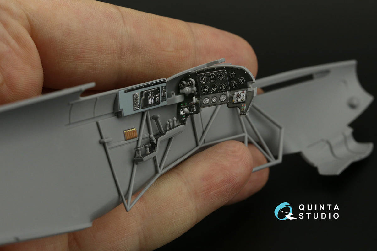 Yakovlev Yak-9T/Yak-9K 3D-Printed coloured Interior on decal paper (designed to be used with ICM UA UK kits)