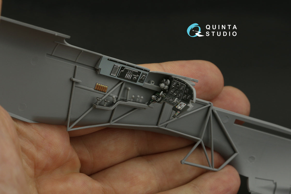 Yakovlev Yak-9T/Yak-9K 3D-Printed coloured Interior on decal paper (designed to be used with ICM UA UK kits)
