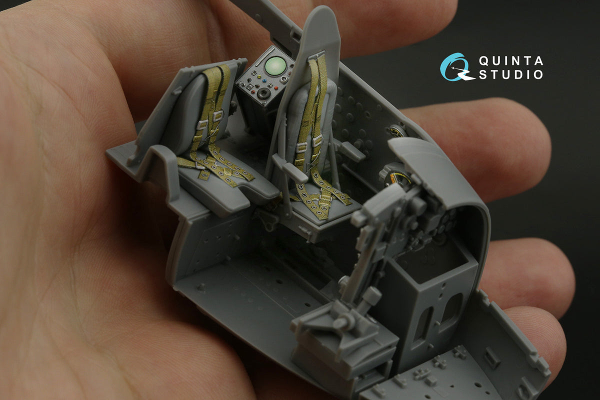 de Havilland Mosquito Mk.VI 3D-Printed coloured Interior on decal paper (designed be used with Tamiya kits)