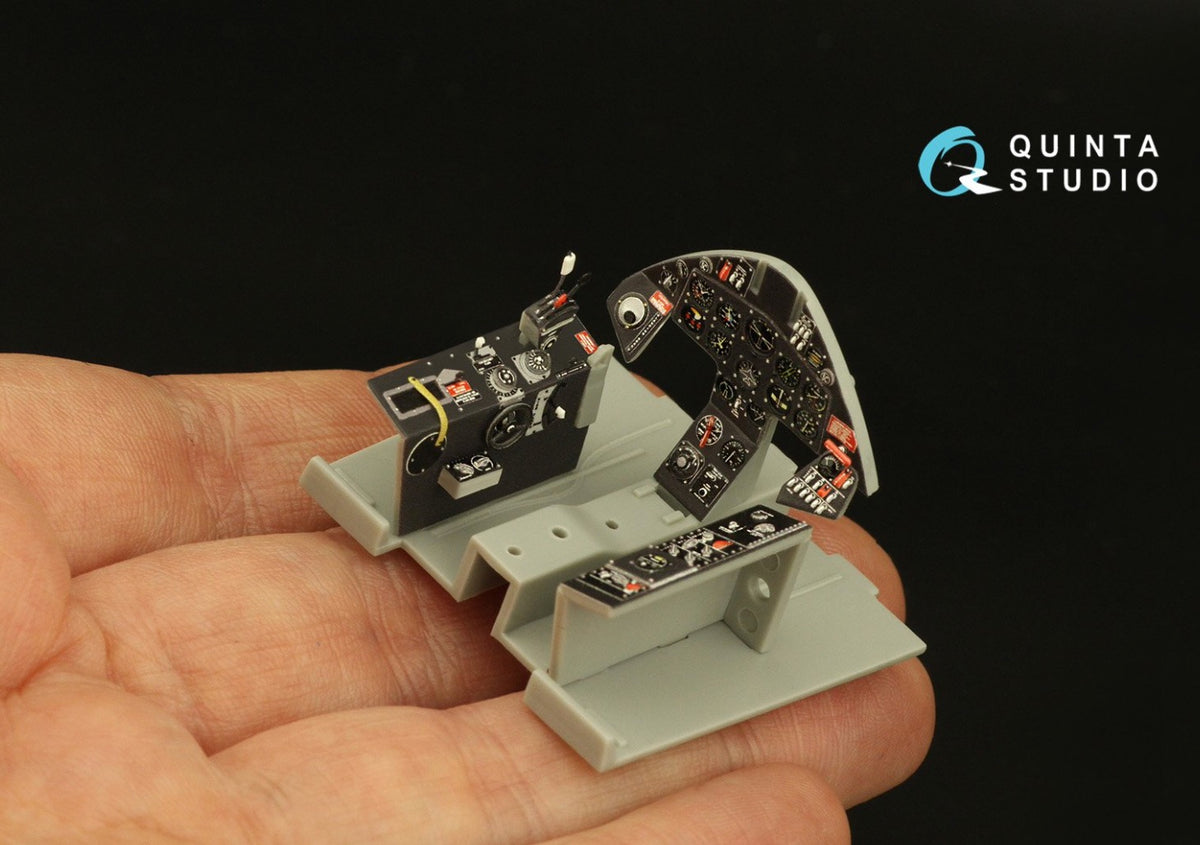 Grumman F8F-1 Bearcat 3D-Printed coloured Interior on decal paper (designed to be used with Trumpeter kits)