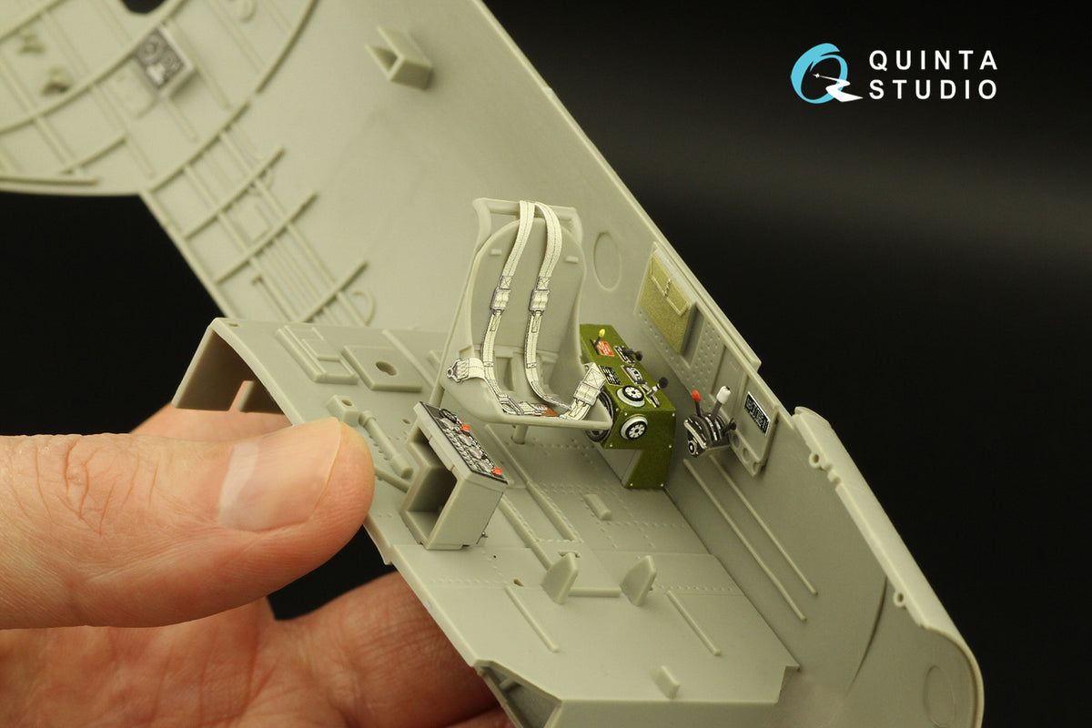 Grumman TBM-3 Avenger 3D-Printed coloured Interior on decal paper (designed to be used with Trumpeter kits)