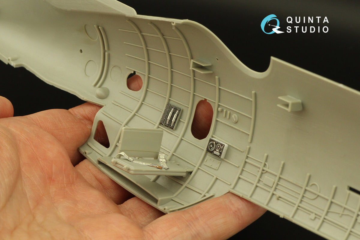Grumman TBM-3 Avenger 3D-Printed coloured Interior on decal paper (designed to be used with Trumpeter kits)