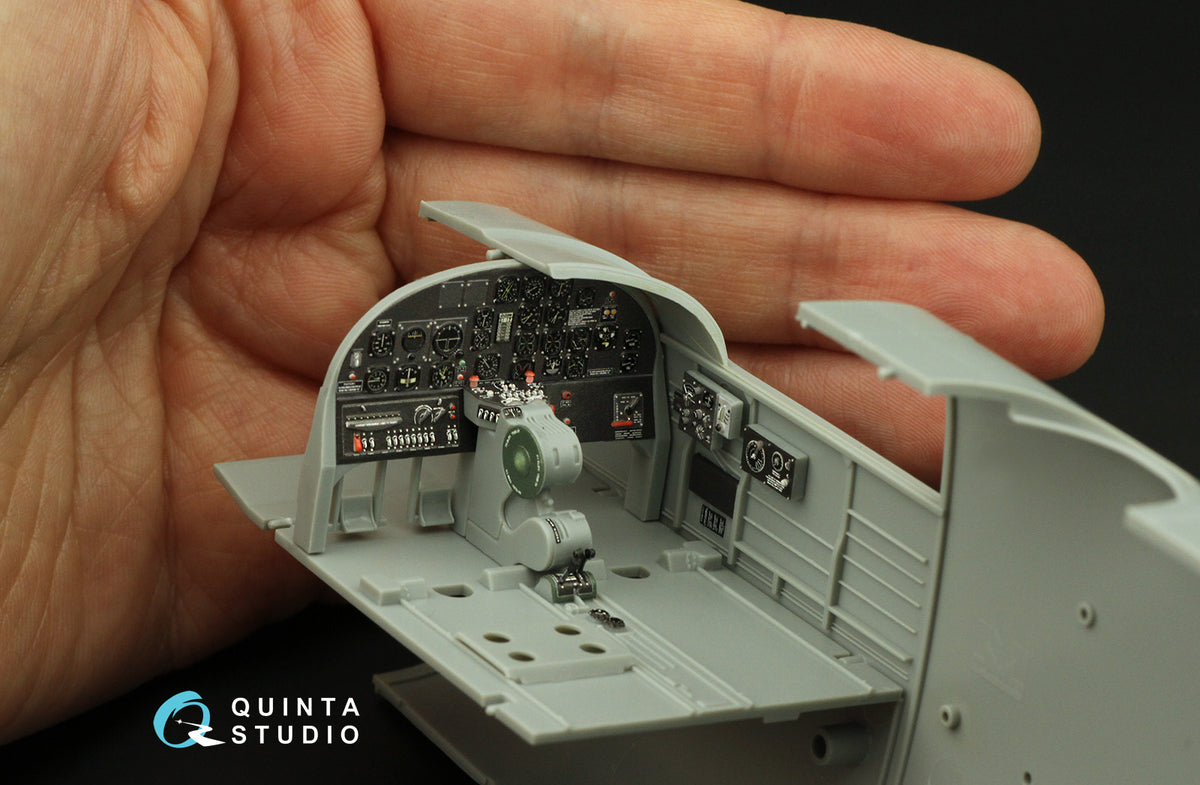 North-American B-25H Mitchell 3D-Printed coloured Interior on decal paper (designed to be used with Hong Kong Models kits)