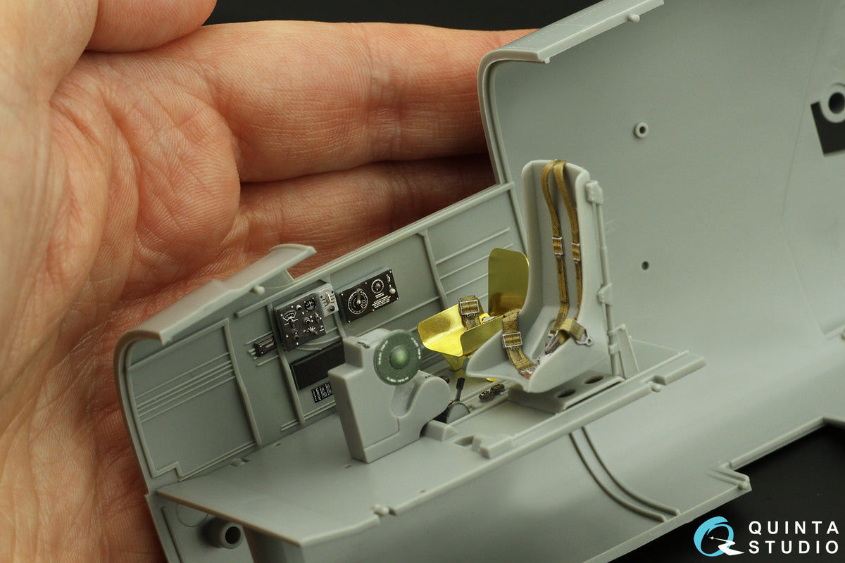 North-American B-25H Mitchell 3D-Printed coloured Interior on decal paper (designed to be used with Hong Kong Models kits)