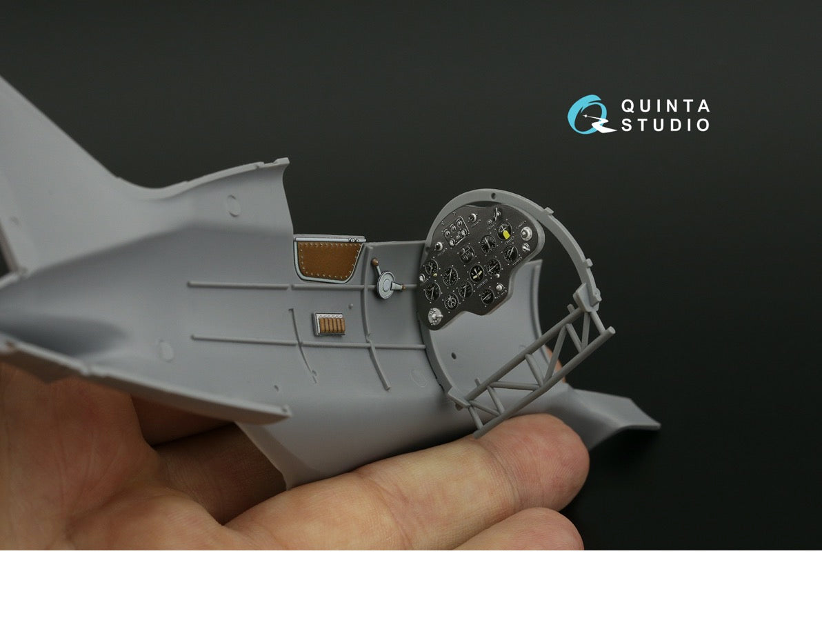 Polikarpov I-16 Type 10/17 3D-Printed coloured Interior on decal paper (designed to be used with ICM UA UK kits)
